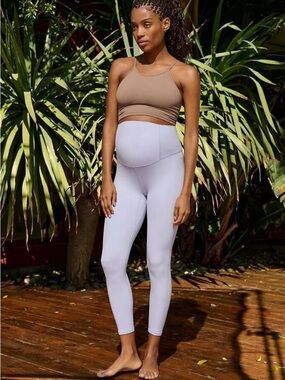 NWT FP Movement x Hatch Never Better Maternity High-Rise Orchid Leggings